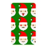 santa emoji emoticons Memory Card Reader (Rectangular)