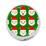 santa emoji emoticons 4-Port USB Hub (Two Sides)