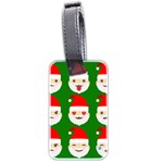 santa emoji emoticons Luggage Tag (two sides)