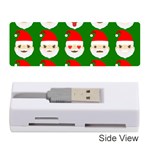 santa emoji emoticons Memory Card Reader (Stick)