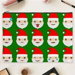 santa emoji emoticons Cosmetic Bag (XXXL)