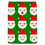 santa emoji emoticons Removable Flap Cover (L)