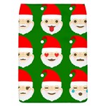 santa emoji emoticons Removable Flap Cover (S)