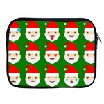 santa emoji emoticons Apple iPad Zipper Case