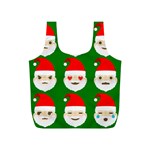 santa emoji emoticons Full Print Recycle Bag (S)