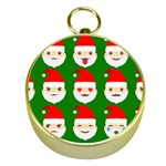 santa emoji emoticons Gold Compass