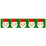 santa emoji emoticons Small Flano Scarf