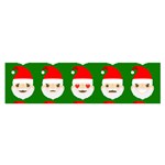 santa emoji emoticons Satin Scarf (Oblong)