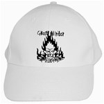 Ghost Writer Plain logo copy White Cap