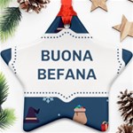 Xmas Buona Befana Ornament (Star)