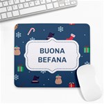 Xmas Buona Befana Large Mousepad