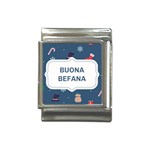 Xmas Buona Befana Italian Charm (13mm)