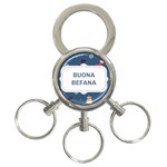 Xmas Buona Befana 3-Ring Key Chain