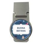 Xmas Buona Befana Money Clip (Round)