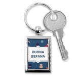 Xmas Buona Befana Key Chain (Rectangle)