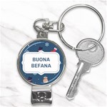 Xmas Buona Befana Nail Clippers Key Chain