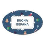 Xmas Buona Befana Magnet (Oval)