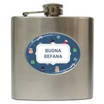 Xmas Buona Befana Hip Flask (6 oz)