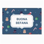 Xmas Buona Befana Postcard 4  x 6 