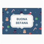 Xmas Buona Befana Postcard 5  x 7 