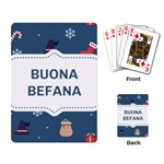 Xmas Buona Befana Playing Cards Single Design