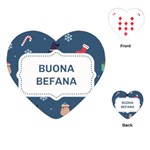 Xmas Buona Befana Playing Cards (Heart)