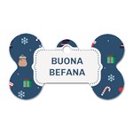 Xmas Buona Befana Dog Tag Bone (One Side)