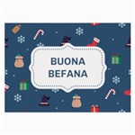 Xmas Buona Befana Large Glasses Cloth