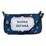 Xmas Buona Befana Shoulder Clutch Bag