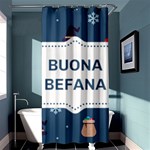 Xmas Buona Befana Shower Curtain 36  x 72  (Stall)