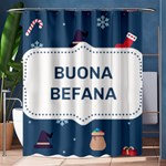 Xmas Buona Befana Shower Curtain 60  x 72  (Medium)