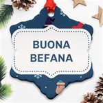 Xmas Buona Befana Ornament (Snowflake)