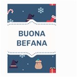 Xmas Buona Befana Large Garden Flag (Two Sides)