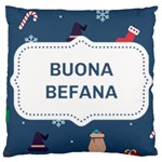 Xmas Buona Befana Large Cushion Case (One Side)