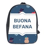 Xmas Buona Befana School Bag (XL)