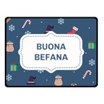 Xmas Buona Befana Double Sided Fleece Blanket (Small)