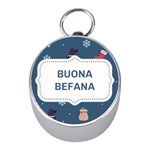 Xmas Buona Befana Silver Compass (Mini)