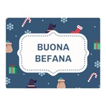 Xmas Buona Befana Double Sided Flano Blanket (Mini)