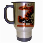 Ghost writer cup  Travel Mug (Silver Gray)