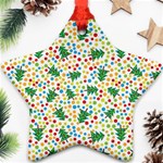 pop art christmas tree Ornament (Star)