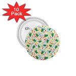 pop art christmas tree 1.75  Button (10 pack) 