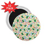 pop art christmas tree 2.25  Magnet (10 pack)