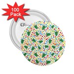 pop art christmas tree 2.25  Button (100 pack)