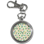 pop art christmas tree Key Chain Watch