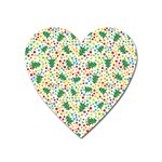 pop art christmas tree Magnet (Heart)