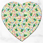 pop art christmas tree Jigsaw Puzzle (Heart)