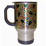 pop art christmas tree Travel Mug (Silver Gray)