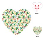 pop art christmas tree Playing Cards (Heart)