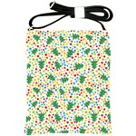 pop art christmas tree Shoulder Sling Bag