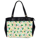 pop art christmas tree Oversize Office Handbag (2 Sides)